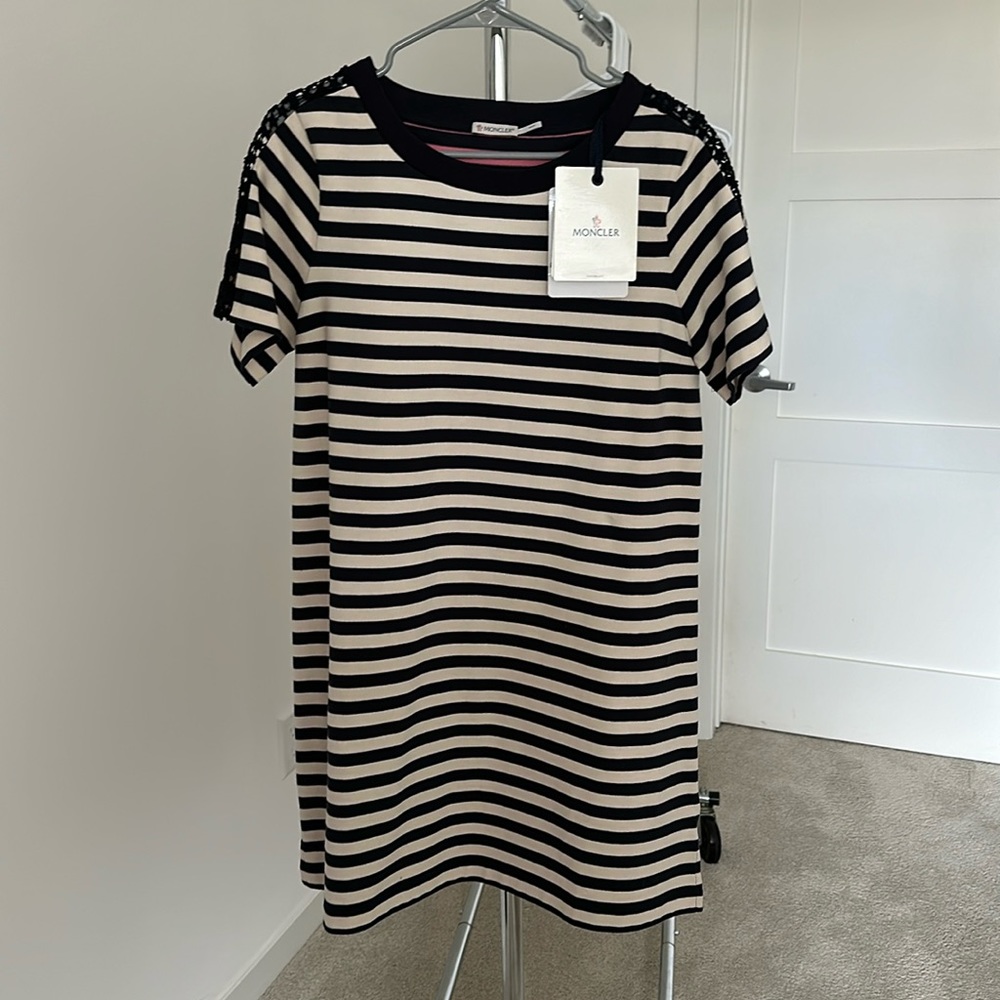 Moncler women's stripe dress Size L